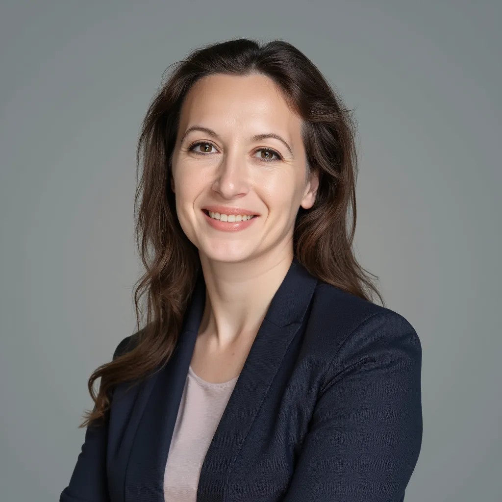 Portrait of Lana Rubtsova, author and screenwriter